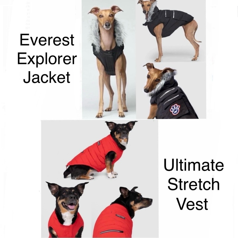 NWT Canada Pooch Outdoor‎ Winter Gear! Choose from Jacket or Vest for your Dog